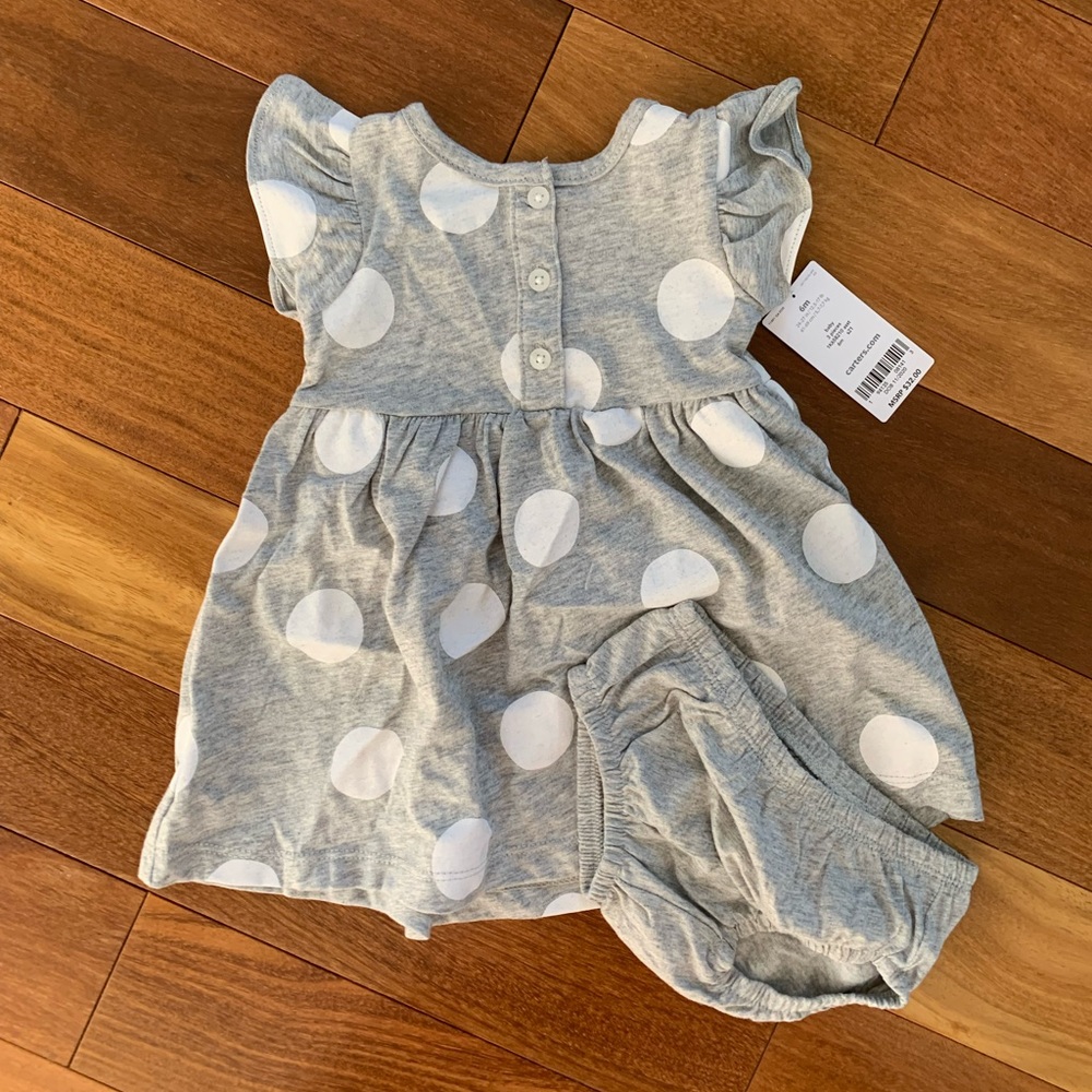 Baby gray dress